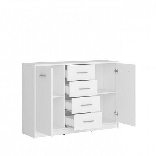 Nepo Plus Komoda KOM2D4S Bílá
