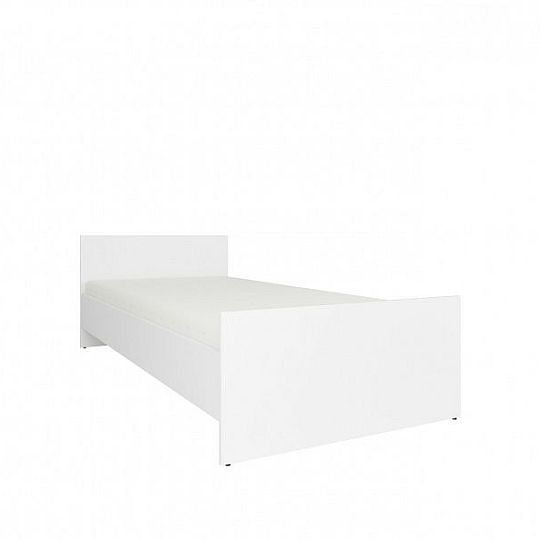NEPO PLUS postel 90 cm, bílá