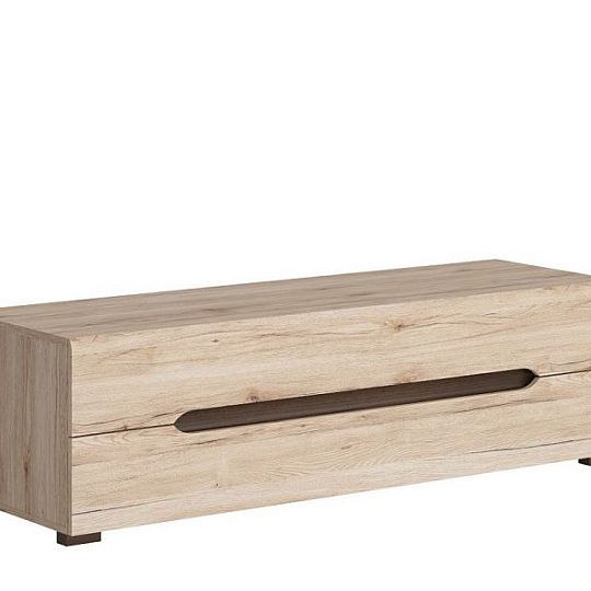 Elpasso Televizní stolek RTV2S Dub san remo světlý/dub wenge hnědý