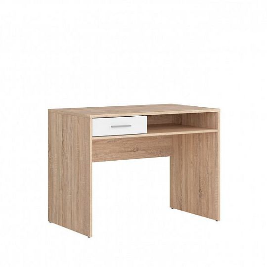Nepo Plus Psací stůl BIU1S Dub sonoma/Bílá