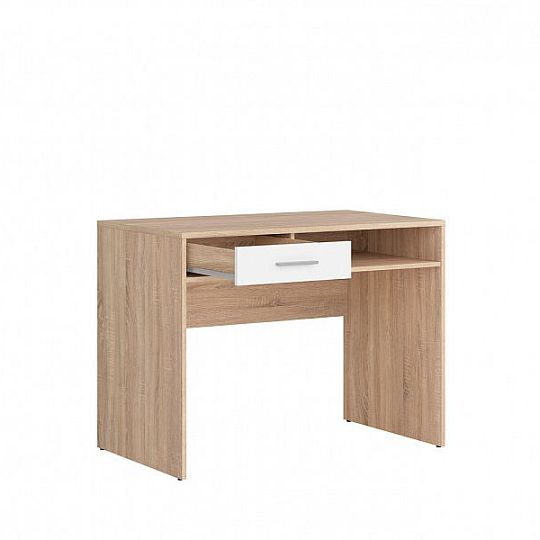 Nepo Plus Psací stůl BIU1S Dub sonoma/Bílá