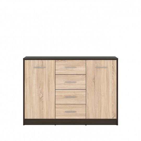 Nepo Komoda KOM2D4S Wenge/Dub Sonoma