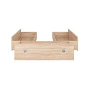 Nepo Plus Šuplíky k posteli 140 cm, Dub sonoma