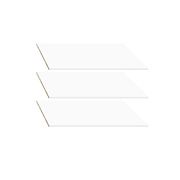 Sada polic Nepo Plus 76, k šatní skříni SZF3D2S, Bílá