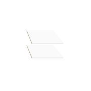 Sada polic Nepo Plus 38, k šatní skříni SZF3D2S, Bílá