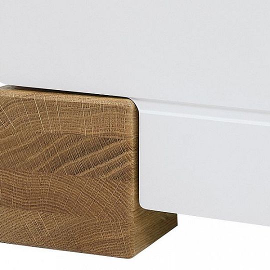 Arendal Vitrína REG2D2W/101, bílá alpská/bílá