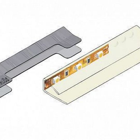 Osvětlení do vitríny ERLA REG1W2S, bílá teplá