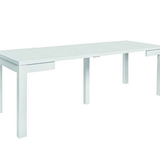 Baklawa jídelní stůl BAL, bílá alpská