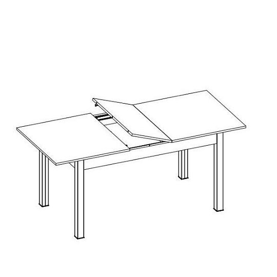 BRYK jídelní stůl TXS 143, dub stirling