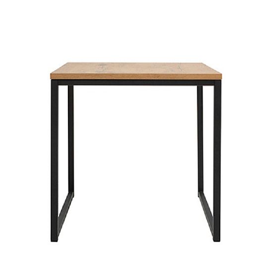 AROZ set konferenčních stolků LAW/40+LAW/50, dub lancelot/černá