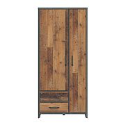 WESTON šatní skříň SZF2D2S, borovice old style/matera