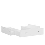 NEPO PLUS šuplík k posteli 160 cm, bílá