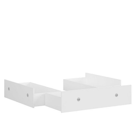 NEPO PLUS šuplík k posteli 160 cm, bílá