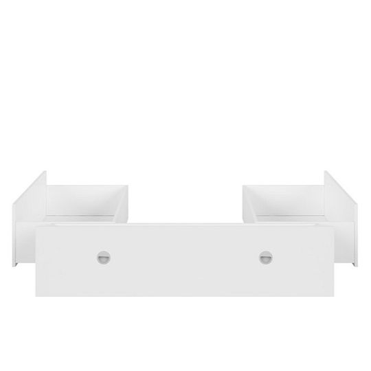 NEPO PLUS šuplík k posteli 160 cm, bílá