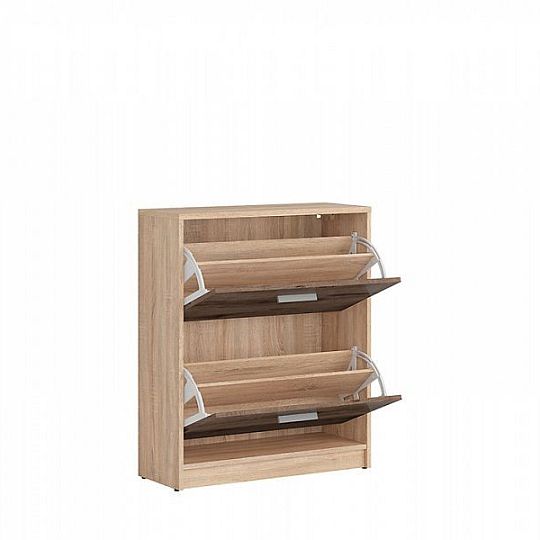 NEPO PLUS botník SFB2K2, dub sonoma/dub monastery