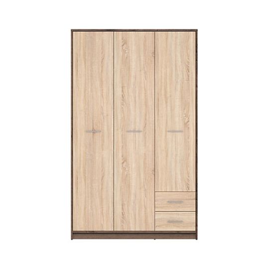NEPO PLUS šatní skříň SZF3D2S, dub monastery/dub sonoma