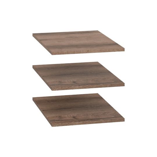 Sada polic Nepo Plus 76, k šatní skříni SZF3D2S, Dub Monastery