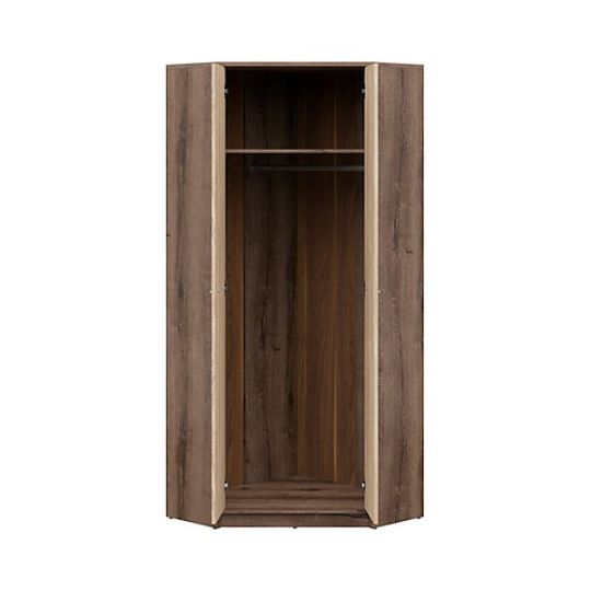 NEPO PLUS rohová šatní skříň SZFN2D, dub monastery/dub sonoma