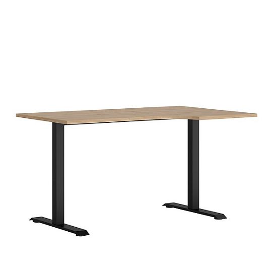 SPACE OFFICE psací stůl BIU/140/90/A/P, pravá, dub artisan