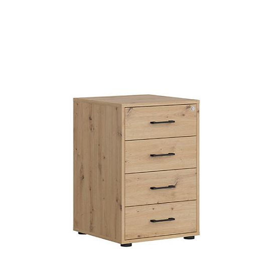 SPACE OFFICE kontejner KTN4S, dub artisan