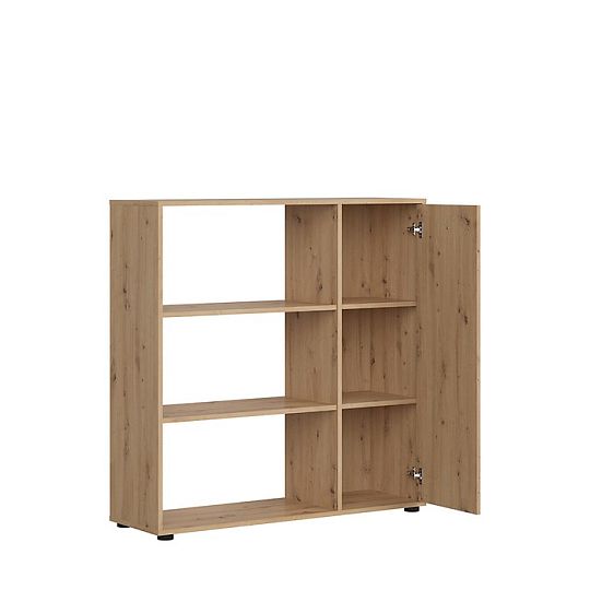 SPACE OFFICE regál REG1D/120, dub artisan