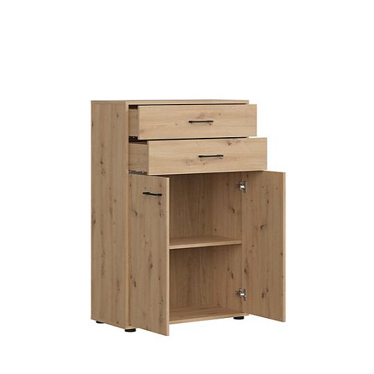 SPACE OFFICE regál REG2D2S/120, dub artisan