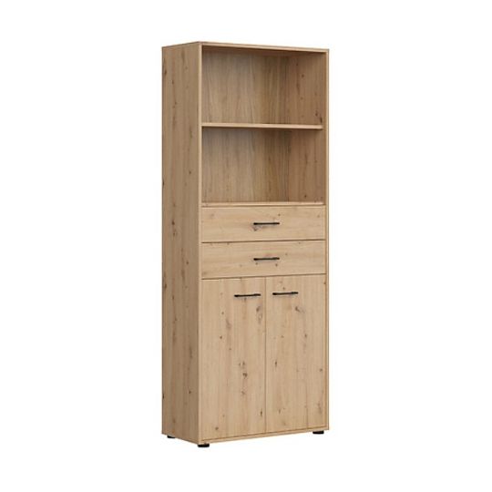 SPACE OFFICE regál REG2D2S/200, dub artisan