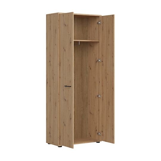 SPACE OFFICE šatní skříň SZF2D/200, dub artisan