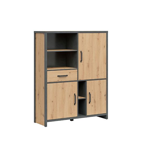 WESTON regál REG3D1S, dub artisan/matera