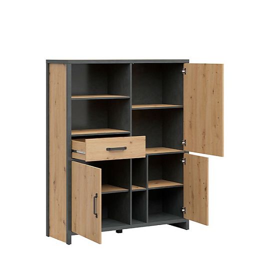 WESTON regál REG3D1S, dub artisan/matera