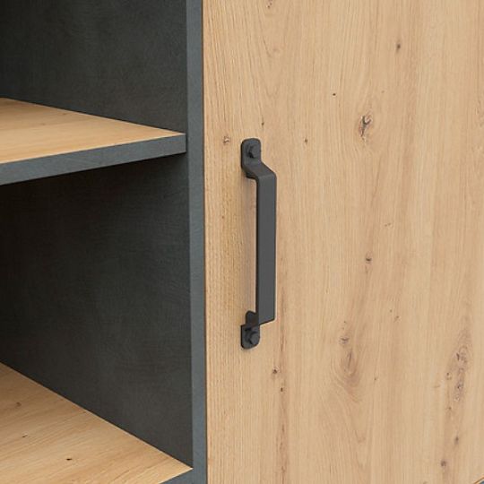 WESTON regál REG3D1S, dub artisan/matera