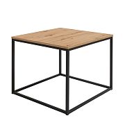 AROZ konferenční stolek LAW/69, dub artisan/černá