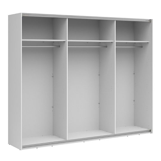 FORN šatní skříň SZF/270, bílý lesk