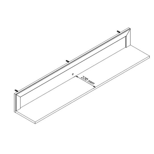 SALGA police POL/129, šedá arktisgrau/dub artisan