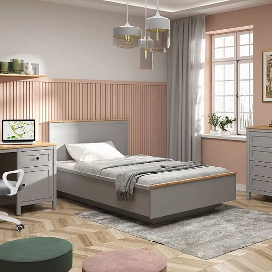 SALGA police POL/129, šedá arktisgrau/dub artisan