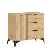 LAMEA komoda KOM1D3S, dub artisan