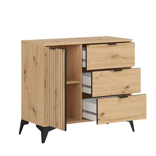 LAMEA komoda KOM1D3S, dub artisan