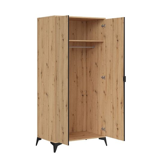 LAMEA šatní skříň SZF2D, dub artisan