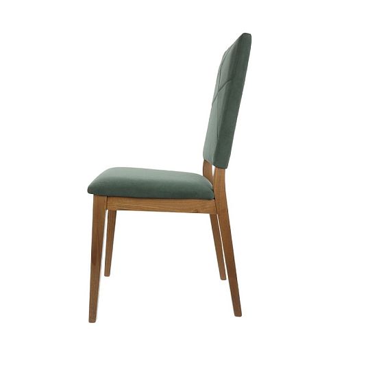 Jídelní židle, Forn, dub stirling/zelená