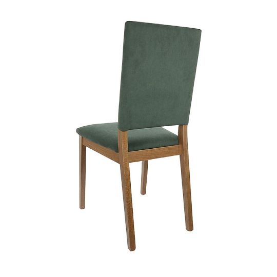 Jídelní židle, Forn, dub stirling/zelená