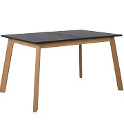 ZENDA STO jídelní stůl, dub waterford/černá