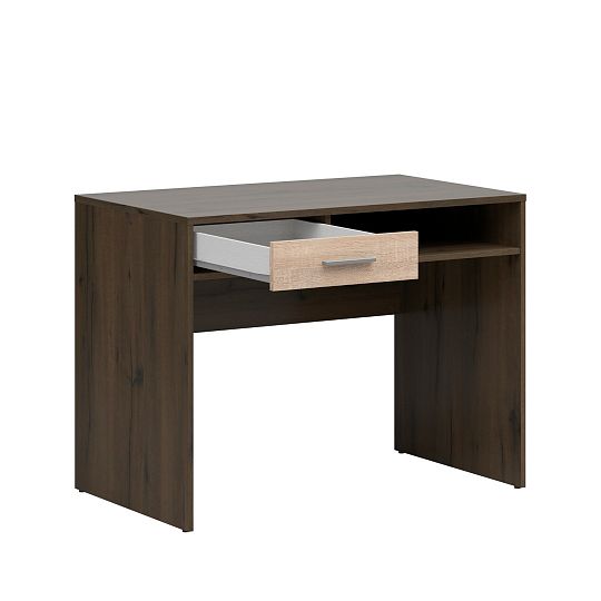 Nepo Plus Psací stůl BIU1S, dub ušlechtilý/dub sonoma