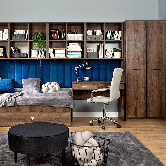 Nepo Plus Psací stůl BIU2S, dub ušlechtilý