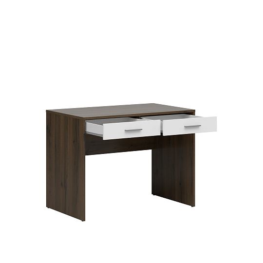 Nepo Plus Psací stůl BIU2S, dub ušlechtilý/bílá