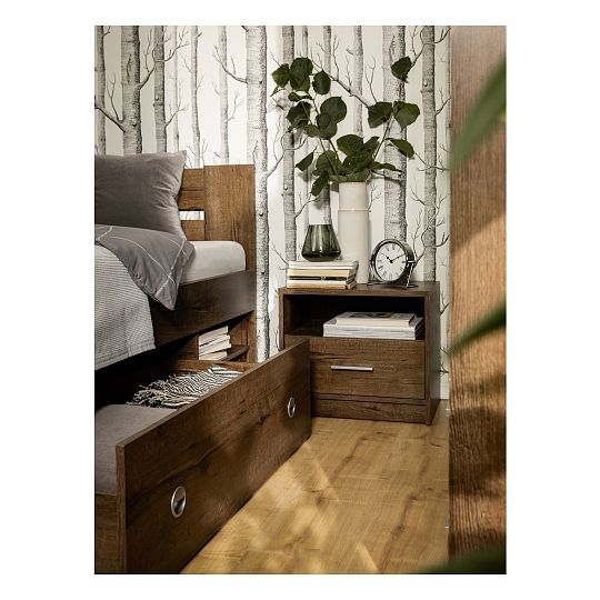 Nepo Plus Noční stolek KOM1S, dub ušlechtilý