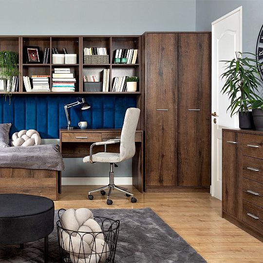 Nepo Plus Komoda KOM2D4S, dub ušlechtilý