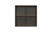 NEPO PLUS závěsná police SFW/8/8, dub ušlechtilý