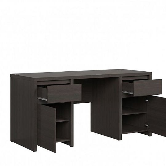Kaspian Psací stůl BIU2D2S/160 Wenge