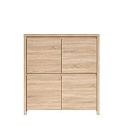 Kaspian skříňka KOM4D Dub sonoma