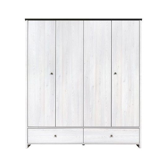 Porto Skříň SZF4D2S Modřín Sibiu světlý